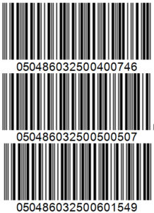 Example of Barcodes