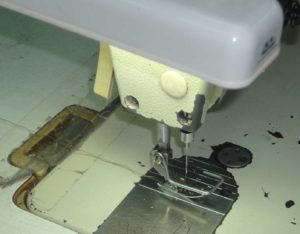 Pfaff Needle Broken Double Needle Lockstitch Machine