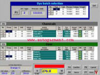Textile Dye House Automation System Software List Dye House Automation Software