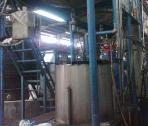 Thermosol Dyeing Machine - Chemical Mixing tank