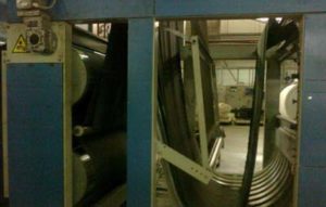 Thermosol Dyeing Machine - Cooling roller