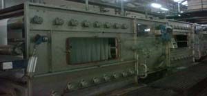 Washing chamber(1 2 3) for mercerized cotton