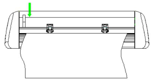 Place the materials in cutting plotter