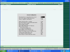 Tally ERP 9 Software Configuration 1