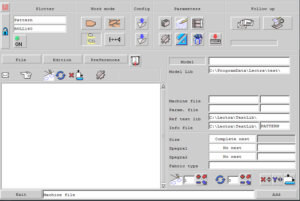 Garments Input module for Pattern