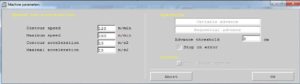 Machine Parameters Icon
