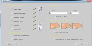 Text Parameter Modification