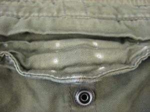 Hole marks after tagging