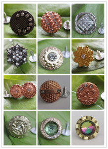 rhinestone button