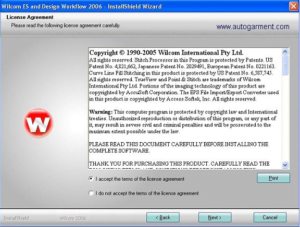Wilcom 2006 Install