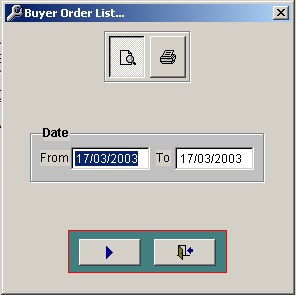 Buyer Order List