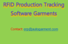 RFID Production Tracking Software Garments